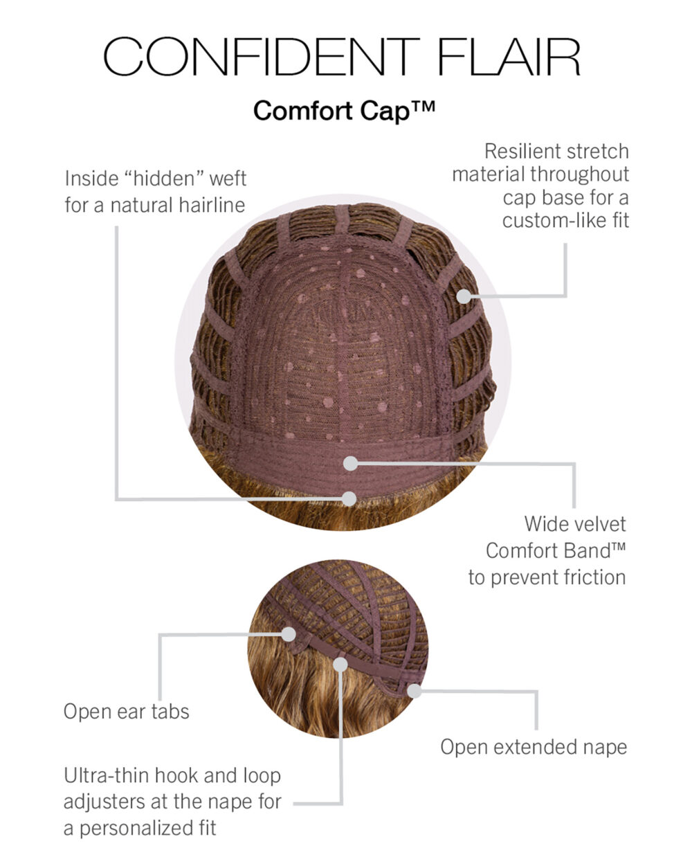 Confident Flair Cap Construction