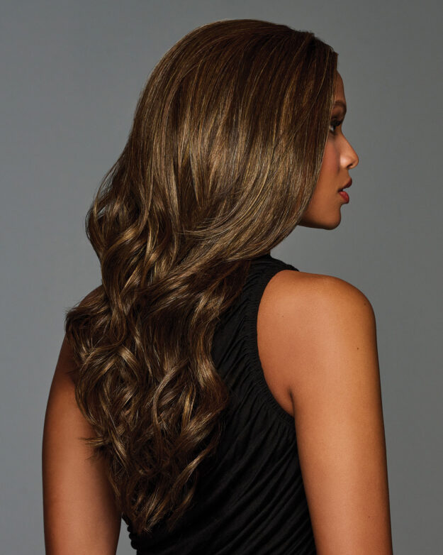 Long Tousled Waves in R829S+ Glazed Hazelnut