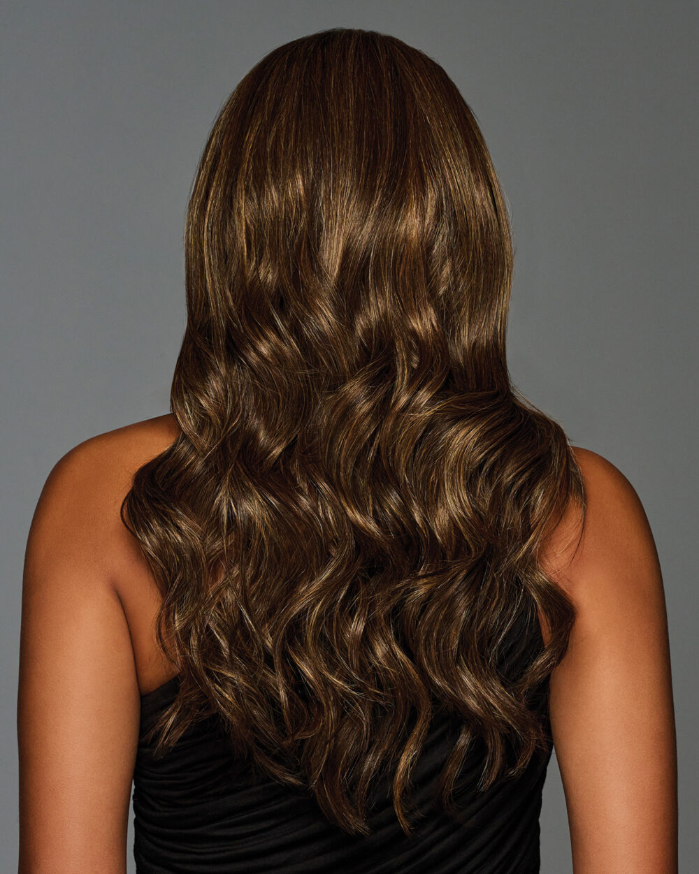 Long Tousled Waves in R829S+ Glazed Hazelnut