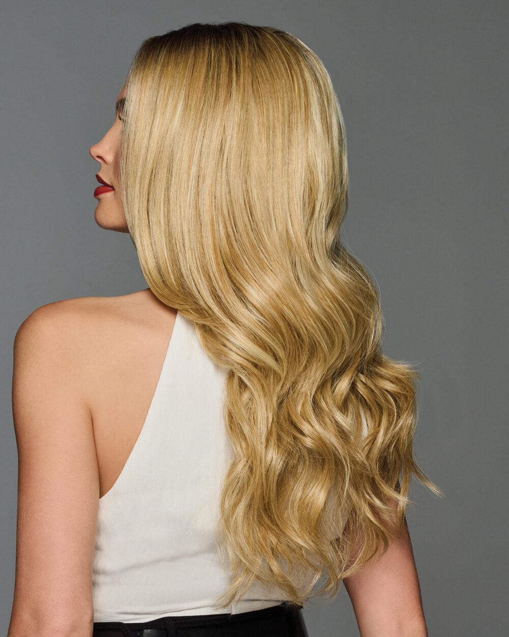 Long Tousled Waves in SS14/88 Rooted Golden Wheat